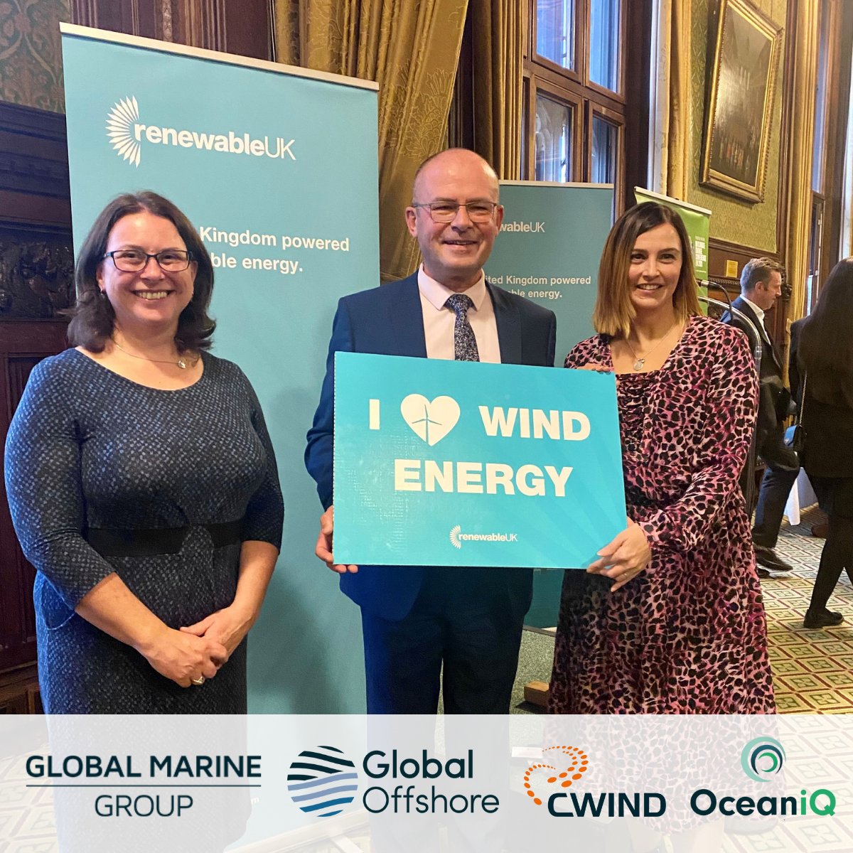 CWind_Ltd's tweet photo. We attended @RenewableUK UK Wind Week receptions this week at the House of Commons. The aim was to encourage vital conversations about the future of the wind industry, such as reducing emissions, improving technology &amp; encouraging the next generation!

#UKWindWeek #WindIndustry https://t.co/jdgUwoByxk
