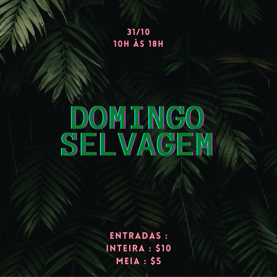 PartyHot's tweet photo. 🌿 VENHA CURTIR UM DOMINGO SELVAGEM 🌿

📍 DOMINGO 📍
31/10
10h às 18h

🍃 ENTRADAS :

inteira : $10
meia : $5

⚠️ 🌿RODADAS DE
CATUABA FREE🌿 ⚠️

😈 CINE PHOENIX 😈 https://t.co/LqK3D3suOn