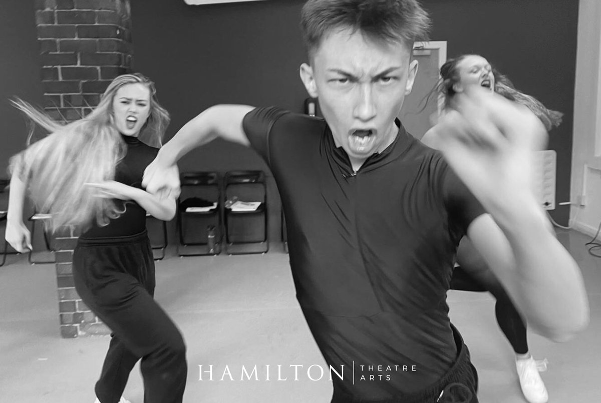 HtaCollege's tweet photo. When you're just caught in the moment with director @gillianmclarenscott #mtstudents #diploma #musicaltheatre #springawakening https://t.co/g41cxX1hFD