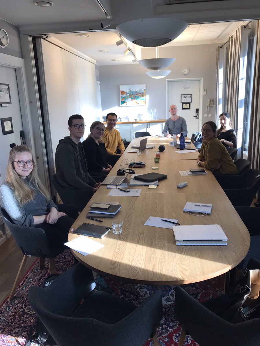 SmedSorensenLab's tweet photo. Two days of exciting scientific discussions and planning on Långholmen with the best lab! Thanks! @SmedSorensenLab @karolinskainst https://t.co/yeseuhUreG