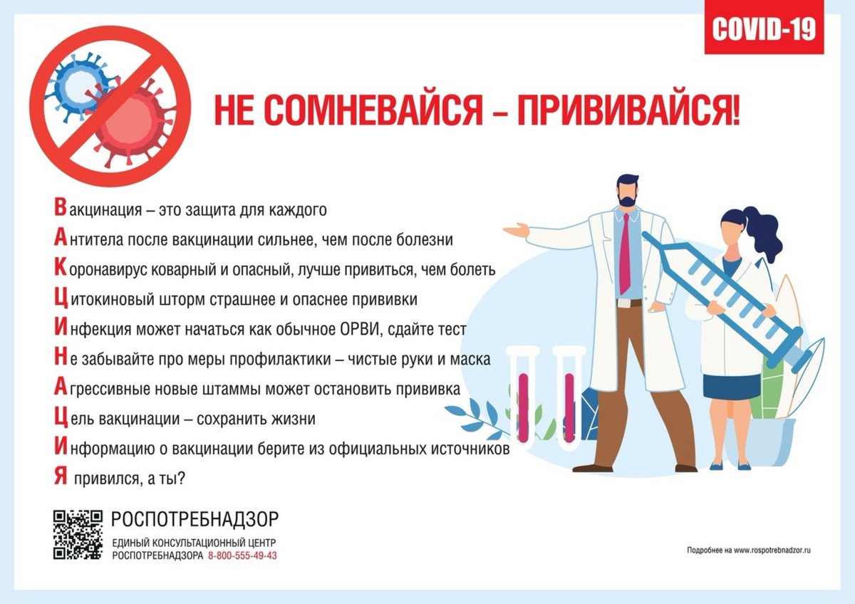 Берегите себя и своих близких!
