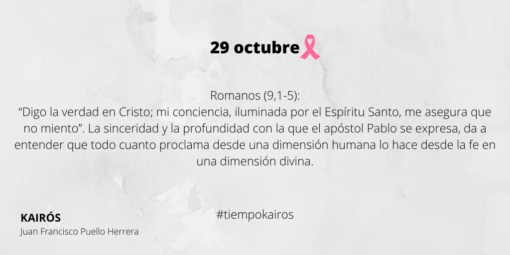 ComisionadoCBPC's tweet photo. 29 octubre
Kairós
#tiempokairos #kairós #reflexión #lecturadeldia #JFPH https://t.co/4GZnZEt924