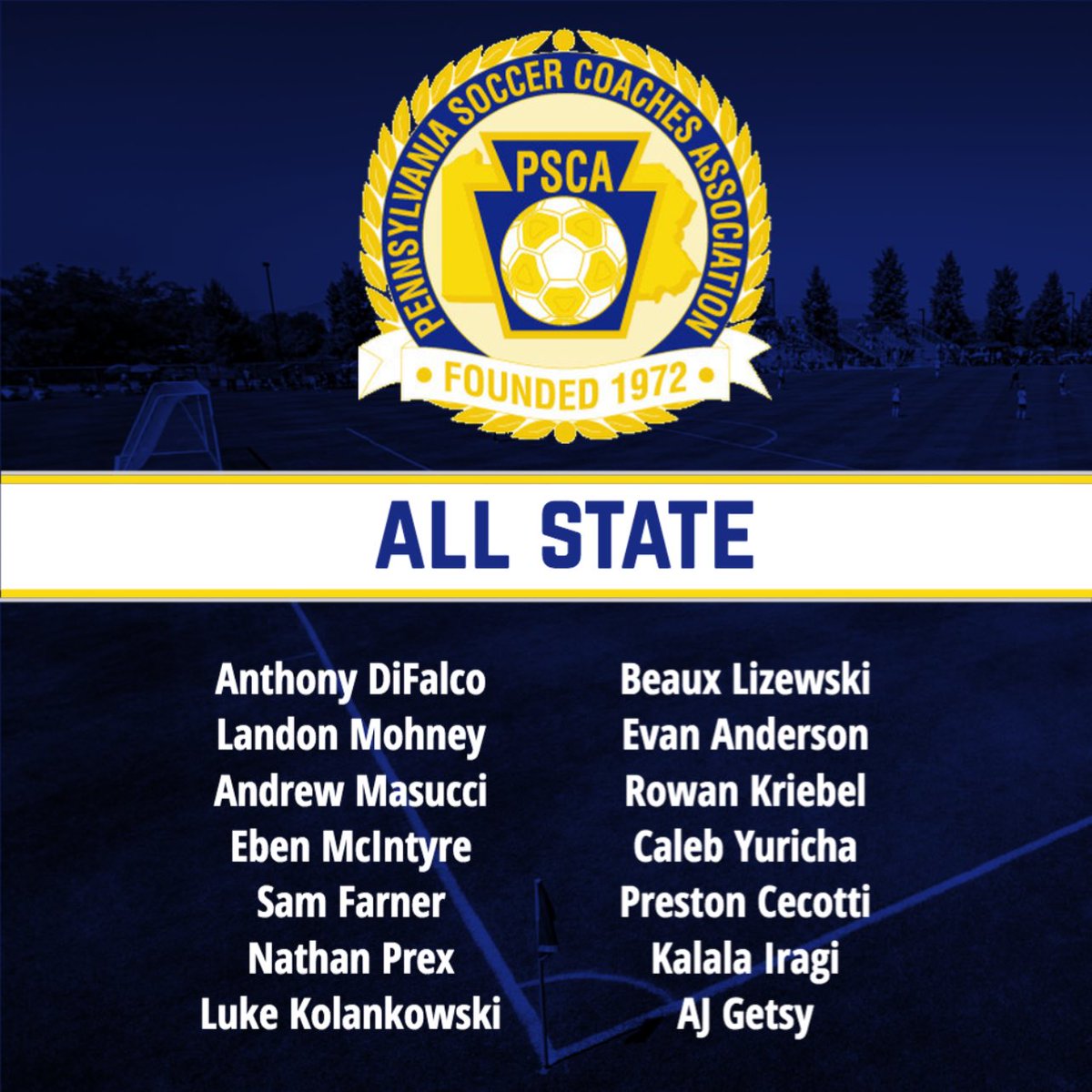 Congrats to our 14 players from the WPIAL who were named <a href="/PASoccerCoaches/">PSCA Coaches</a> All State!