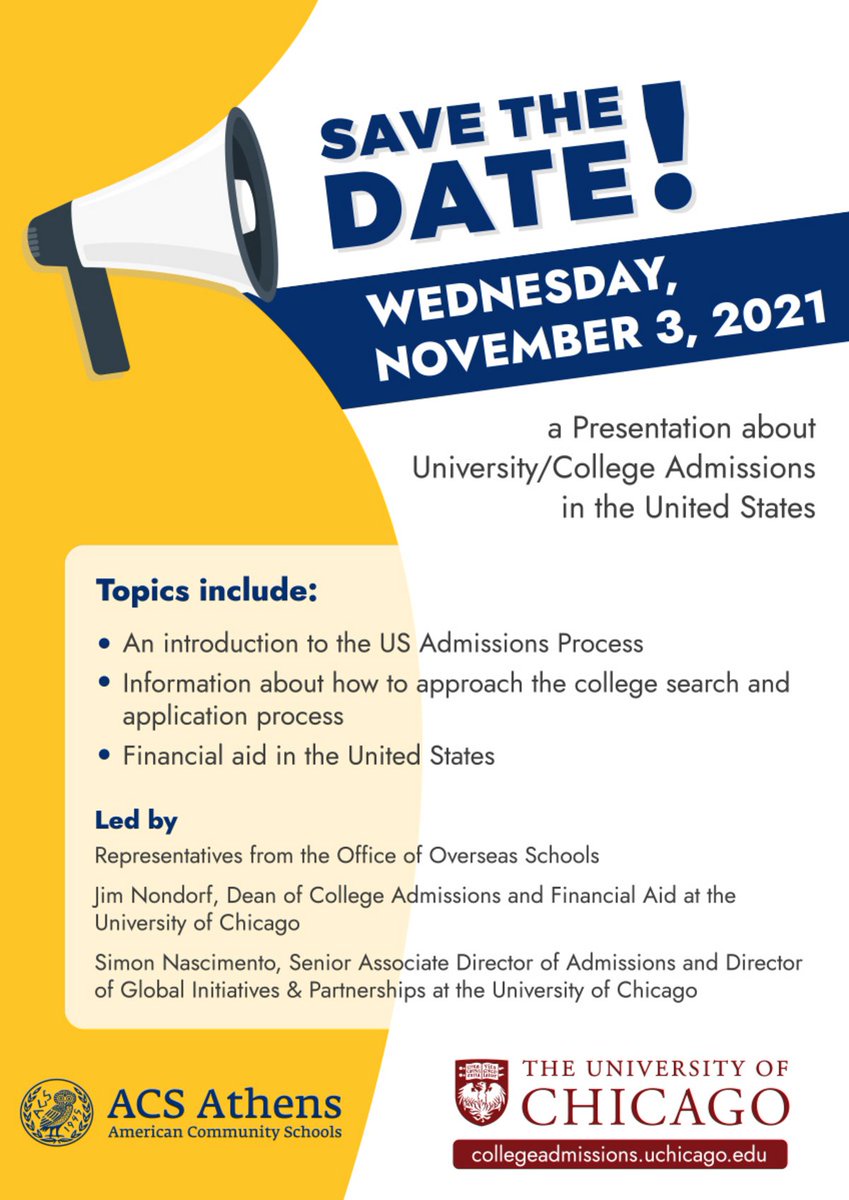 acsathens's tweet image. A Presentation about Admission in the United States dlvr.it/SBX9Fc