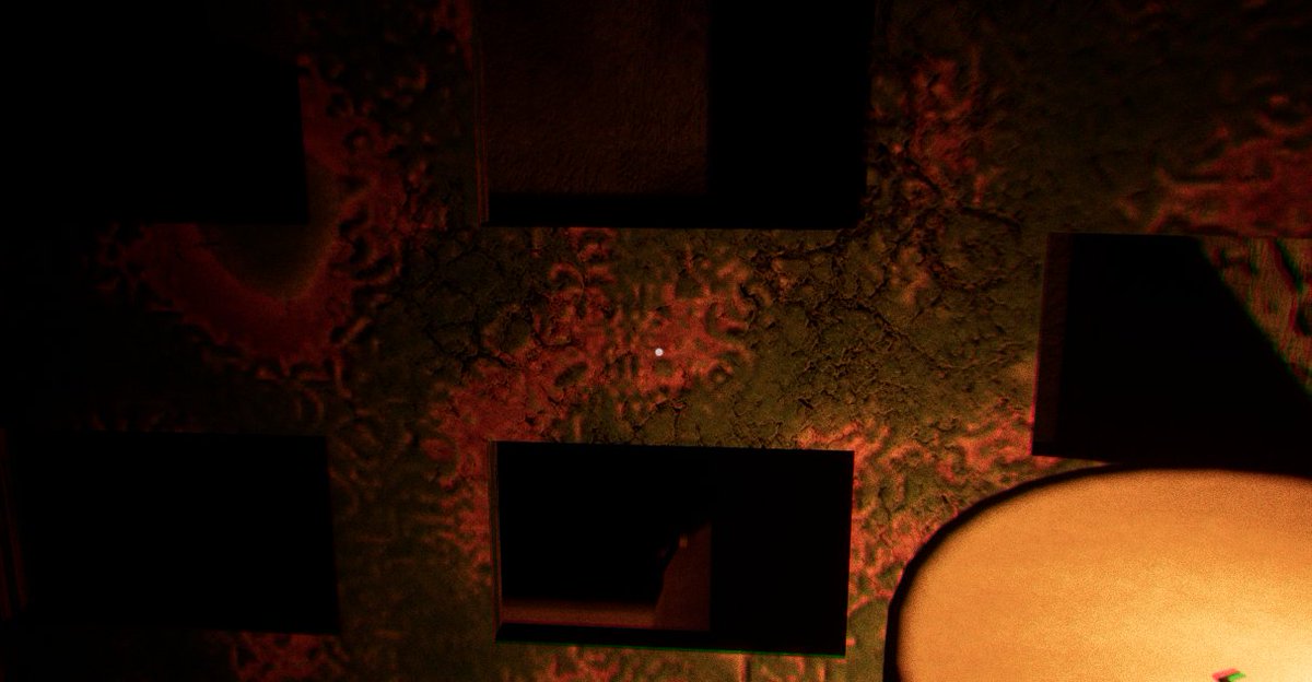 mutsumutsu_dev's tweet image. #MidnightReport #indiedev #horrorgame
錆びれた鉄格子前より