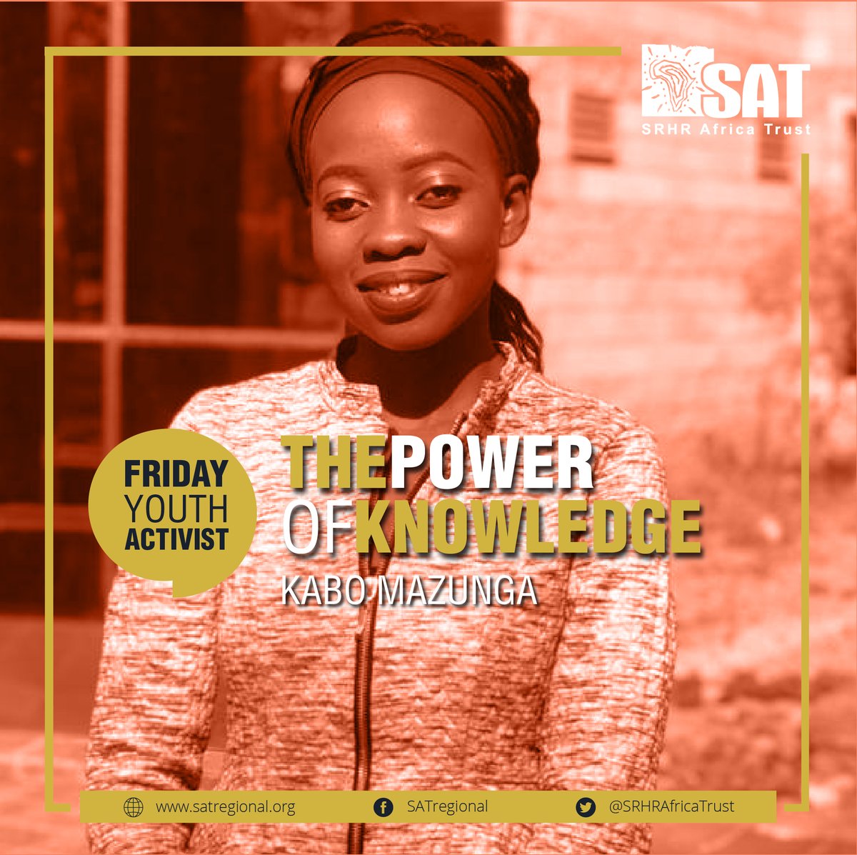 PulsecoreAI's tweet photo. We end off October by introducing you to Kabo Mazunga, a 24-yr-old Motswana who believes in the power of documentation and the creation of knowledge.
Read Kabo’s story by following the link below:
https://t.co/IfOpH9lQp1
#FridayYouthActivist #ThePowerOfKnowledge #SAT4YOUTH https://t.co/pk3XiDunPw