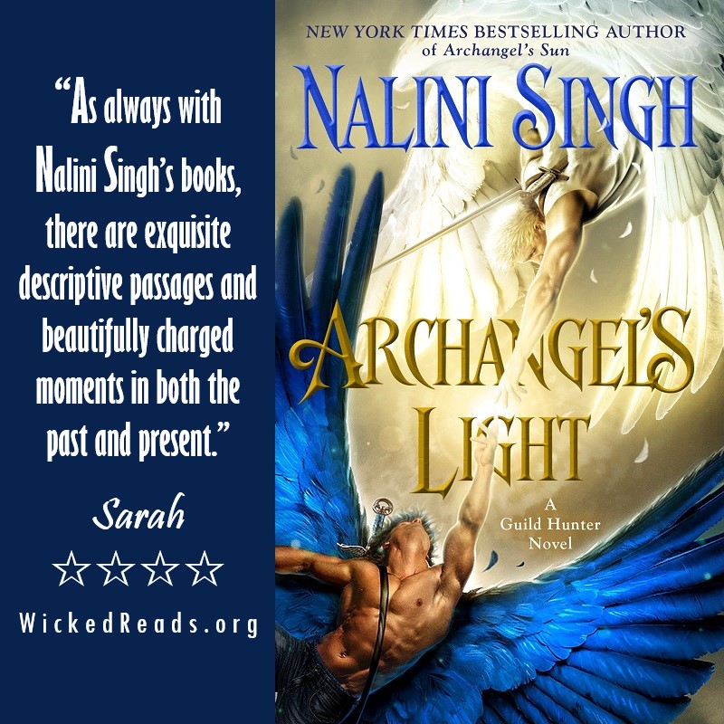 WycEdReader's tweet photo. ICYMI: ARCHANGEL'S LIGHT by @NaliniSingh
#DoubleReview=> https://t.co/UxeE5Dx2jw
#4stars #MM #UrbanFantasy #ParanormalRomance #SlowBurn #FriendsToLovers #MMRomance #UF #PNR #GuildHunter @BerkleyRomance @BerkleyPub https://t.co/fYg4UD6aEr