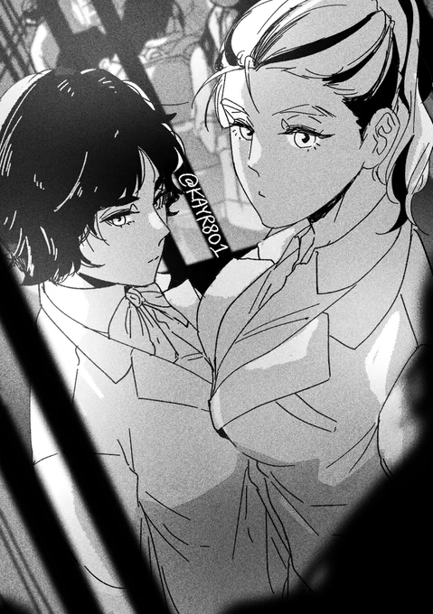 Female Akaashi and Bokuto 🥰 