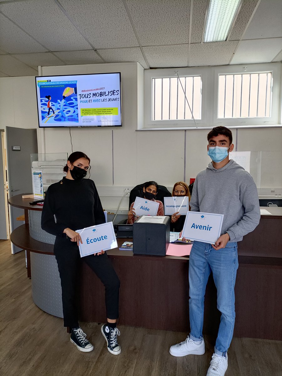 ml_bondy's tweet photo. #SemaineNationaleDesMissionsLocales

3️⃣ 119 jeunes vont bénéficier d’un accompagnement personnalisé vers la formation https://t.co/6UMGH1fUlC