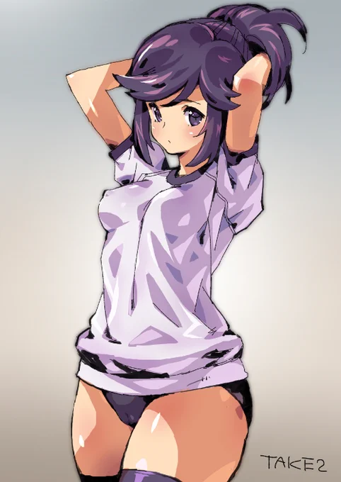 普段髪を結ってる娘が髪を下ろした時よりも
普段髪を下ろしてる娘がアップにした時の方が
グッときませんか 