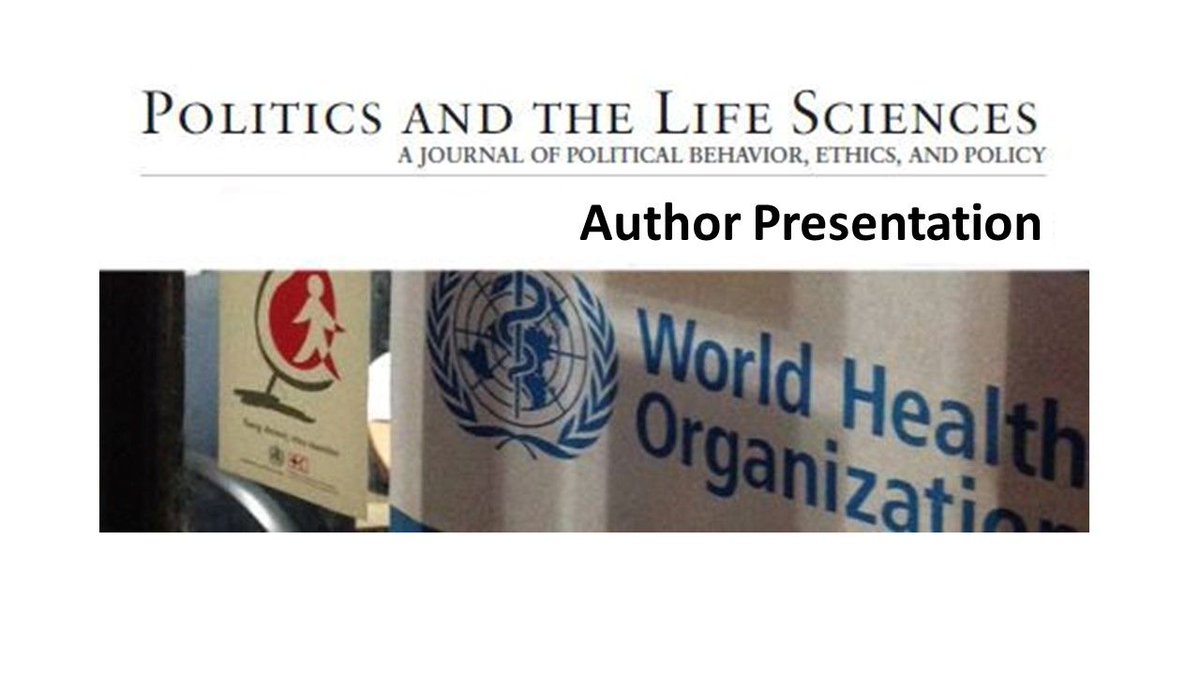 Politics&LifeSciences tweet media