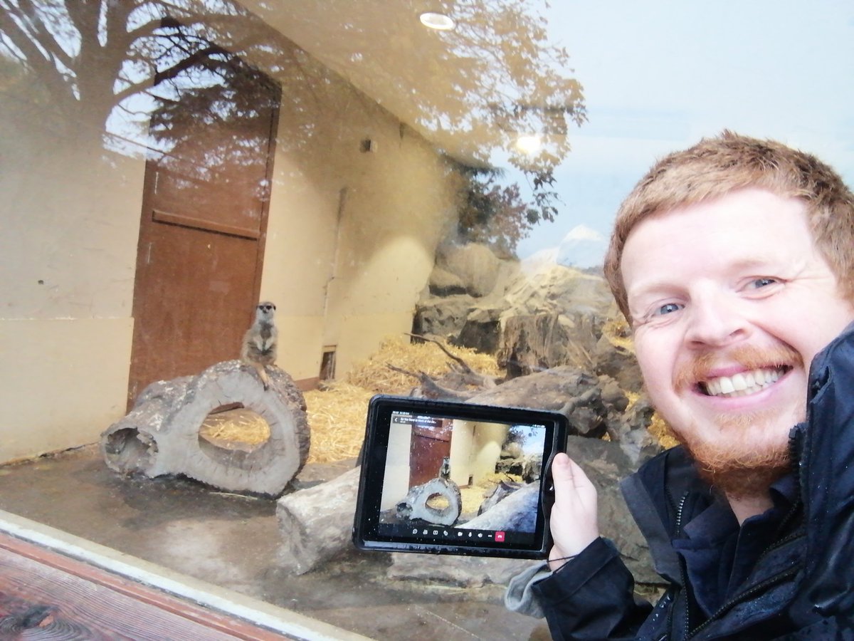 Blair_Cockburn's tweet image. More water in the air than oxygen today. But with 2 in-person tours and a virtual, the teaching never stops at #Edinburghzoo! #Rzss #MSFSchools2021