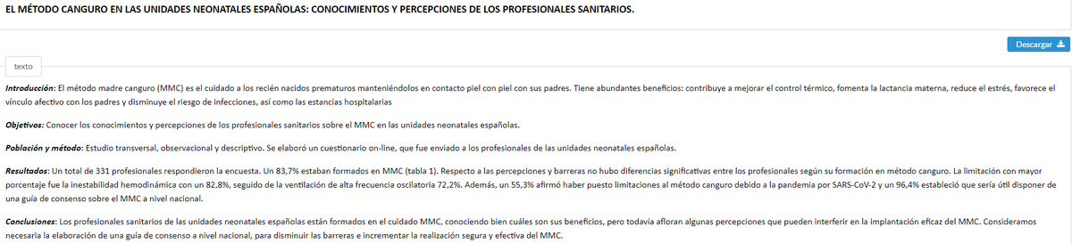 SEEN_Neonatal's tweet photo. PREMIO A LA MEJOR COMUNICACIÓN ORAL:
El método canguro en las unidades neonatales españolas:  conocimientos y percepciones de los profesionales sanitarios. 
Enhorabuena @Cuidandoneonato @GarciaSolaz y resto de autoras
#seen21 #seneo2021 #seneoSeEn2021 https://t.co/uSlBfjKGnO
