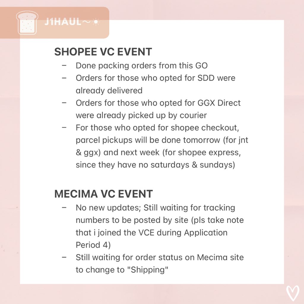 j1haul's tweet photo. #ZamUpdates
Re: PH GO NOEASY Standard Ver & VC Event
Kindly read everything below thoroughly for your information.
(3rd photo) Soundwave Box Update
DM me for further questions/concerns. Thank you! π https://t.co/0ThWQC1LQu