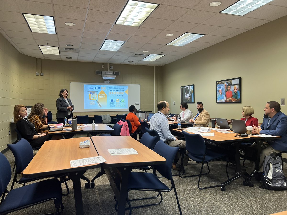 Enjoyed being a part of <a href="/gcschools/">Greenville County Schools</a> Principal Induction Program today. #collectiveleadership