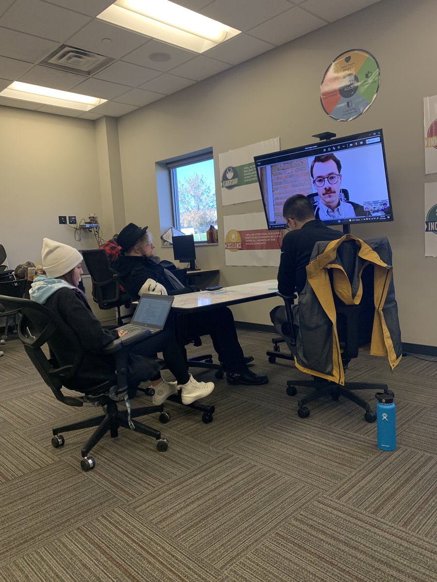 Yesterday was a busy project day! The Prairie Rose makerspace group met with key stakeholders to generate ideas. The <a href="/dakotamedia/">Dakota Media Access</a> group met with the project partner to share research progress and discuss next steps. #LearnBPS
