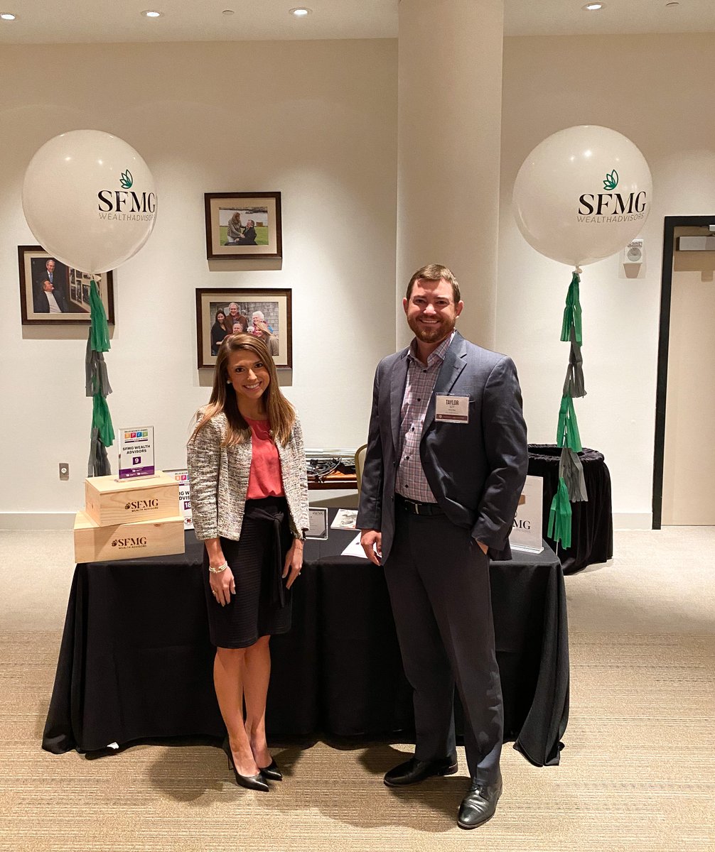 SFMG_Wealth's tweet photo. We’re excited to be at the Texas A&amp;M Financial Planning Career and Education Conference today!  
#SFMGWealth https://t.co/dT7GYrq2Xa
