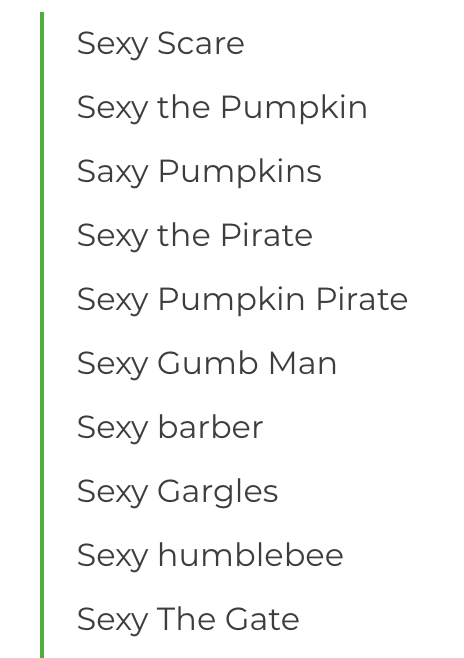 JanelleCShane's tweet photo. Need a last-minute costume idea?

I have used cutting-edge AI to design unique new Halloween costumes. Some easier to construct than others.
https://t.co/DIM9bIWfqK https://t.co/wfHB6oBJS2