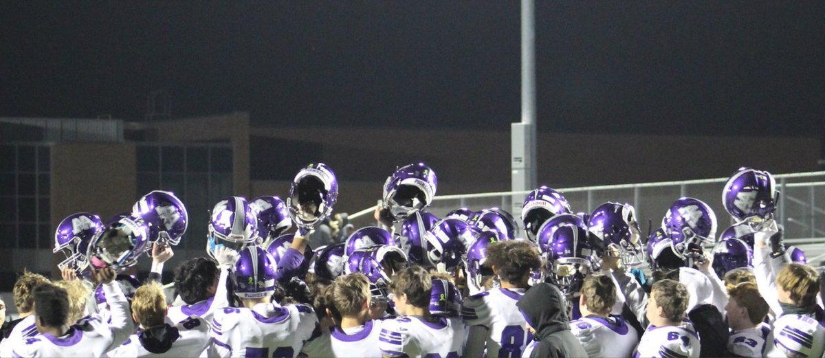 A2_Pioneers_FB's tweet photo. This was an adversity-filled season. Shoutout to the players who were persistent and fought until the bitter end, the coaches who stepped up when they were called upon, and all of the parents. Seniors, know that you’ll always be a part of the Pioneer Football #Family. 💜🤍 https://t.co/A3BcrRHoVB