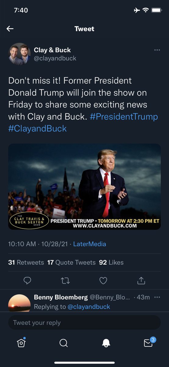 AngryRed316's tweet photo. $DWAC Confused why are more people not talking about Trump releasing “exciting news” today at 230pmET DURING MARKET HOURS

$ENPH $MET $SPY $AAPL $TSLA $EQOS $BKKT $MTEX $UAVS https://t.co/u8puJlg1Ik