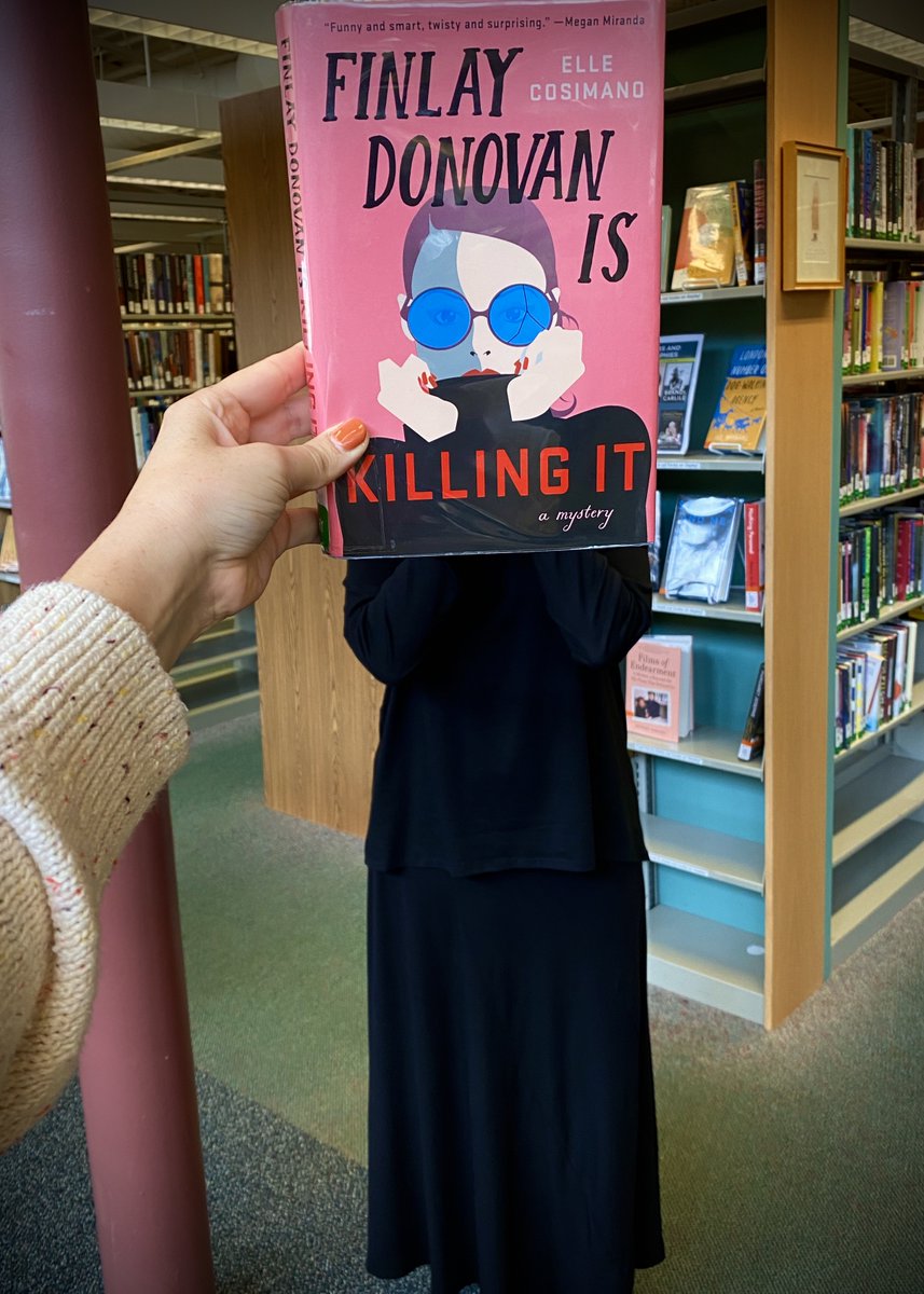 mclsnj's tweet photo. This new witty fast-paced #mystery by @ellecosimano makes the perfect #bookfacefriday pick. Find “Finlay Donovan is Killing it”, which is the first #book of the #series, in our collection today!
#bookface #bookfacelicious #njlibraries #toread #lovetoread #mysterybooks #newbooks https://t.co/hN2O1PEz82