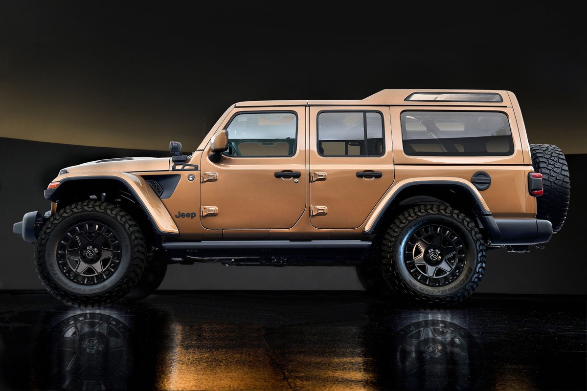 .<a href="/Jeep/">Jeep</a> created a Wrangler with three rows of seats for the <a href="/SEMASHOW/">SEMA Show</a>: crdrv.co/8Pita2p