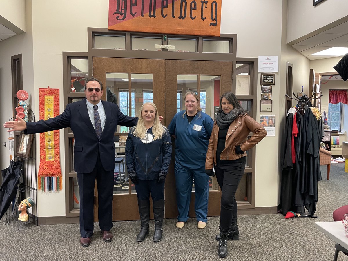 Tip or Treat with Superheroes in Campus Center 306 today, Friday, October 29!