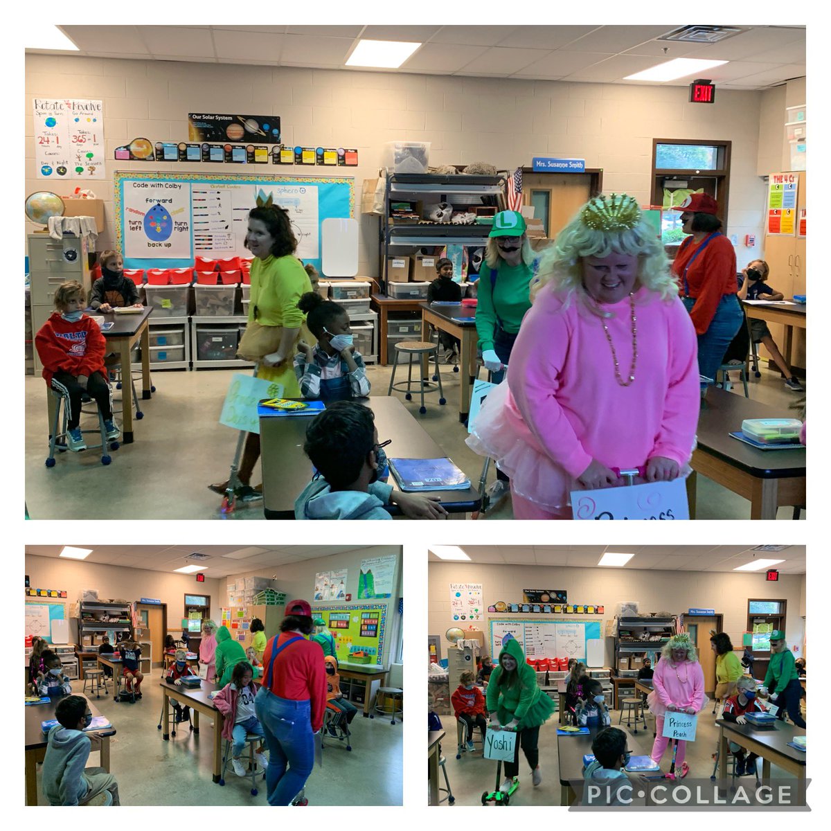 susannecoulter3's tweet photo. We took a break for a quick game of Mario Cart today! @EastSide_CCSD @MGeraldiClark @DonnaNall https://t.co/YI86Ls3kVv