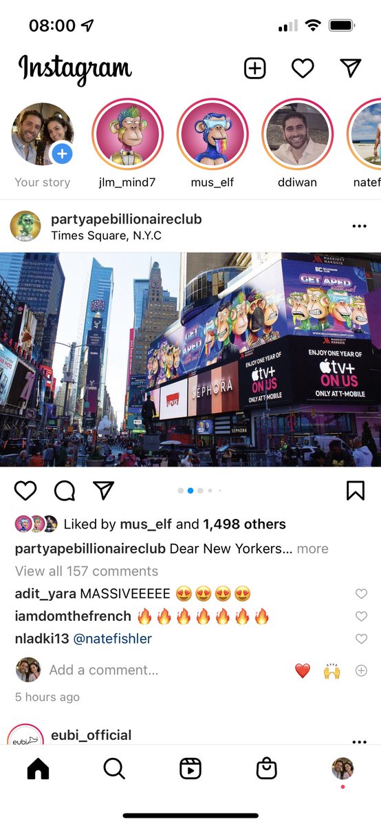 Disciple_13's tweet photo. @BustaRhymes @BustaRhymes well go check out Times Square and see @partyapebc splashed across ! It’s one party &amp; project you don’t want to miss! 

Get involved and come #JoinTheParty!
#PABC #partyapebillionaireclub https://t.co/izHPNt3H2T