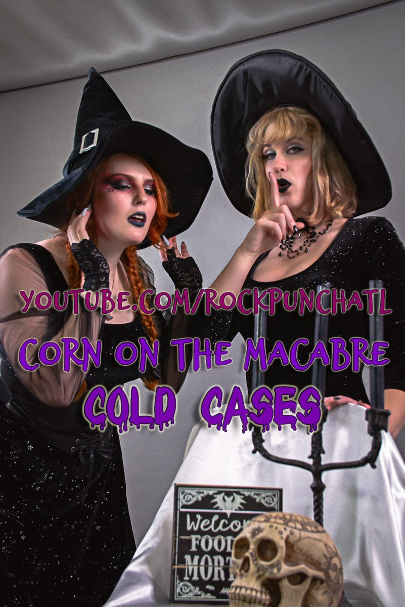 Corn on the Macabre: Cold Cases is now up on YouTube, Apple Podcasts, & Spotify! Make sure to subscribe & leave a comment/review! 👻Watch full episode here➡️ youtu.be/BL1VwxcFcWk #podcast #PodcastRecommendations #Spooky #comedy #Spooktober