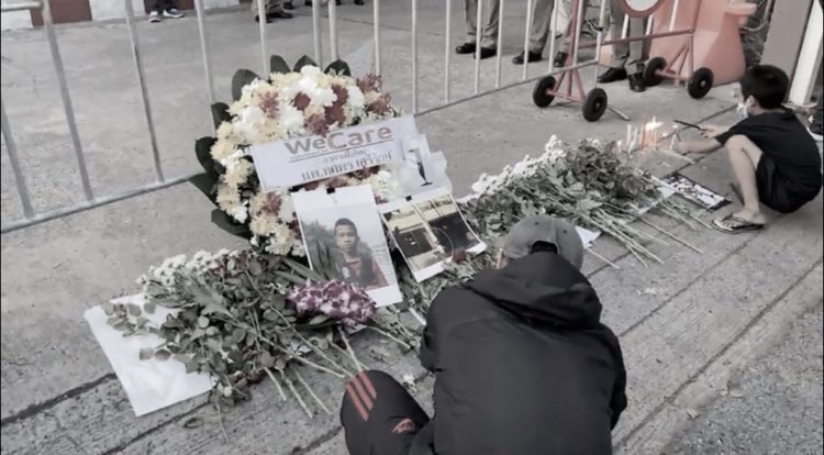 _xan_jk's tweet photo. this is thailand It's a country where everyone wonders what tomorrow will bring.whether to starve to death  or will be shot to death first  It's a country that is about to collapse because of a bad government. It's bad. I ask you to help spread this news, thank you #ม็อบ29ตุลา64 https://t.co/wNM2R6fb9r