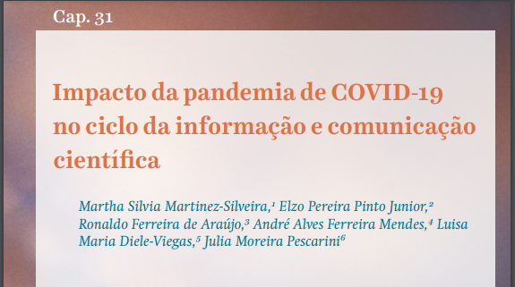 ronaldfar's tweet photo. Nossa contribuição para o eBook "Construção de conhecimento no curso da pandemia de COVID-19" da @rede_covida está no ar! Trata-se do cap. "Impacto da pandemia de COVID-19 no ciclo da informação e comunicação científica" https://t.co/09Rjy29C5h https://t.co/2OoIv2R7g5