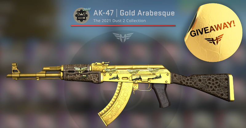 heroicgg's tweet photo. GIVEAWAY TIME! 🤩
￼
We are celebrating our spot in the Legends stage and are now giving away an AK-47 Gold Arabesque to one lucky winner! 🎖

Just click the link below and follow the instructions to enter!
￼
https://t.co/fRl71TCNoN 

Giveaway ends Monday 8 Nov.

#BeHeroic