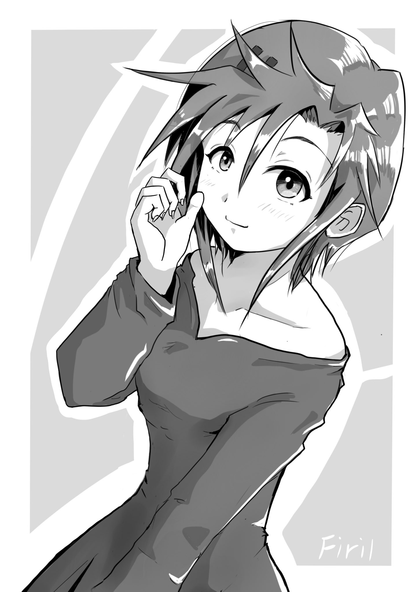 ネイブ イラスト製作所 唐突に描きたくなる漫画っぽい絵 うちのバトルっ娘のフィリルちゃんです そろそろ戦ってる感じの絵も描こうと思ってます イラスト フィリル 秋の創作クラスタフォロー祭り 絵柄が好みって人にフォローされたい イラスト