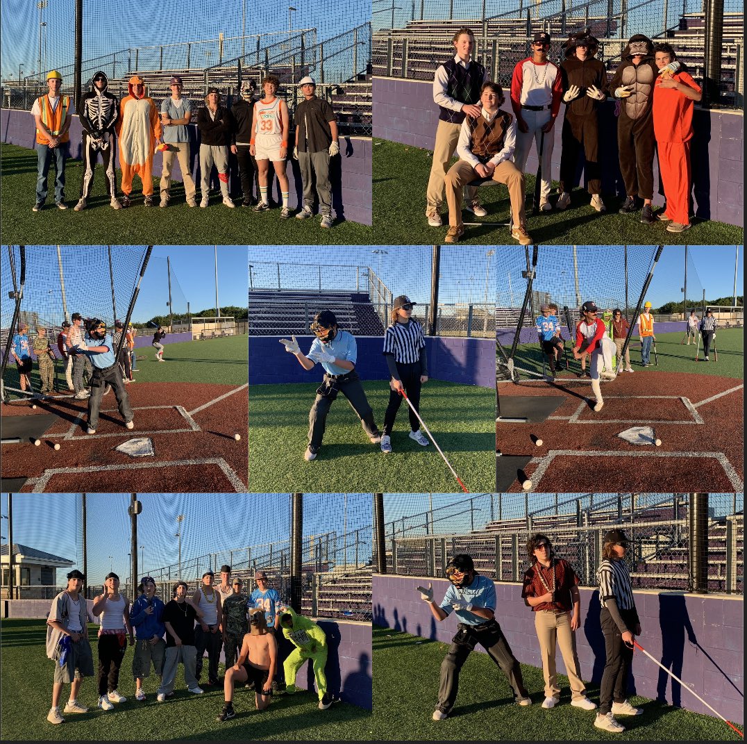 LibertyHillBB's tweet photo. 🎃Annual Halloween Batting Practice 🎃
Never a dull moment when it’s costume batting practice day.

@CoachHutch16 @coachbuescher https://t.co/59EayfTzI1