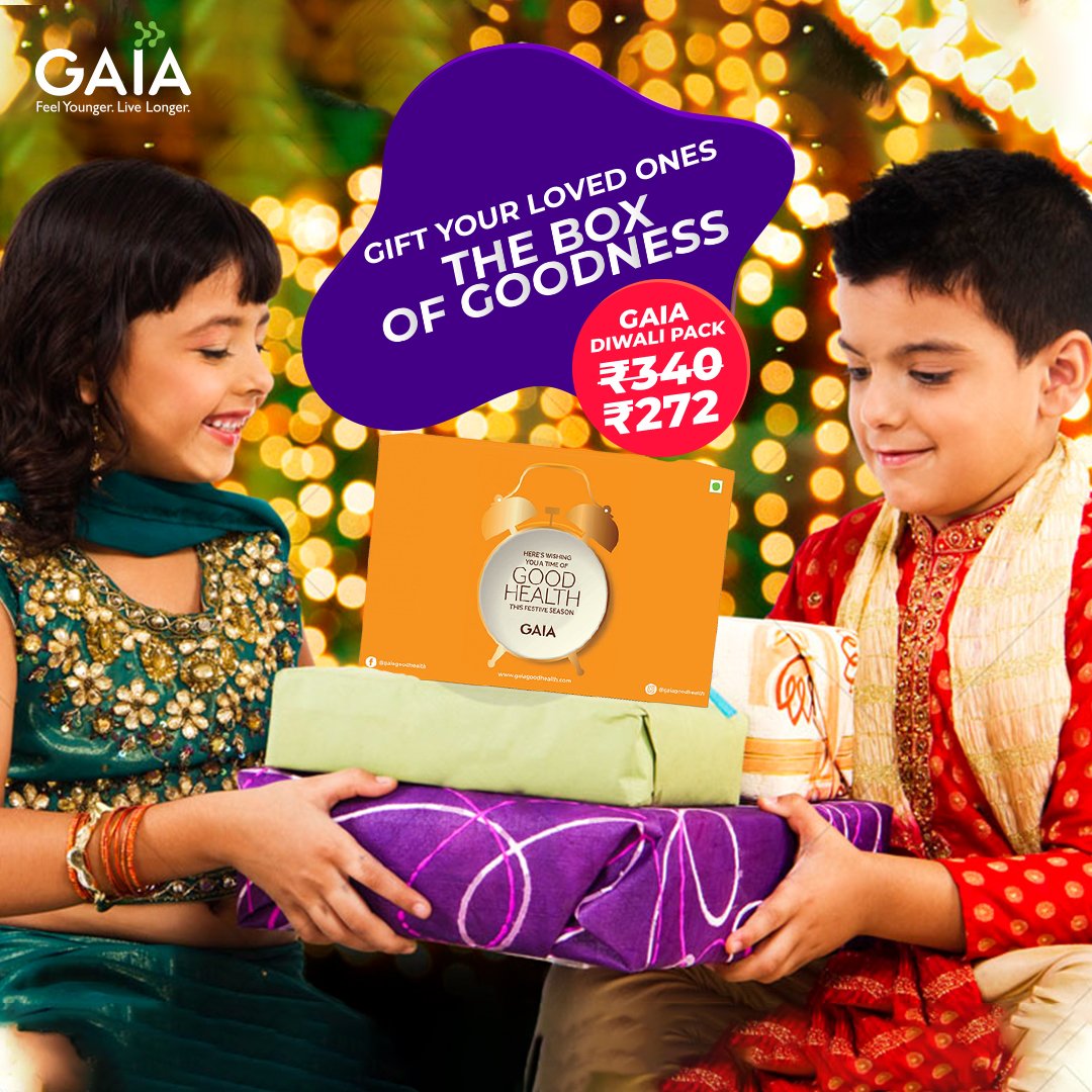 GaiaGoodHealth's tweet photo. We are bringing together the best of both worlds this Diwali, with the Healthy and Delicious Gaia Cookies Diwali Gift Pack.
#HarDinHealthy
#Offers #Discount #GaiaGoodHealth #Festival #FestiveSeason #Diwali #website #HomeDelivery #essentialdelivery #healthysnacks #festive https://t.co/nL70mrwSnG