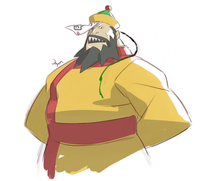 ハロウィンだし寝る前にかわいいキョンシーでも描こうと思ったのになぜか余を描いてたごめんなさい。
週末にはなんかがんばって描きます。
#絵ーカーン 