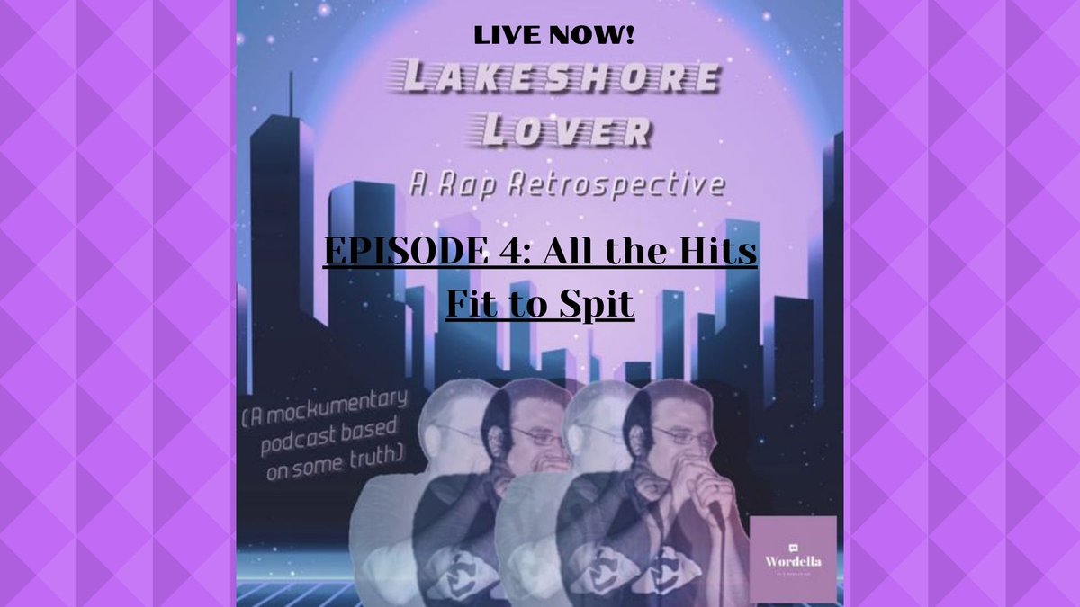 Episode 4 of Lakeshore Lover: a Rap Retrospective #podcast is live now! Host Megan Moore finds Lakeshore Lover at his home. Plus, LSL reads lyrics from unreleased songs.

Listen here: …hore-lover-a-rap-retrospe.pinecast.co

Or wherever you listen to #podcasts.

#music #hiphop #rap #audiodrama