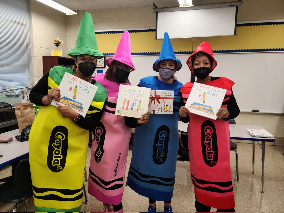 jerzeeme's tweet photo. The Day the Crayons Quit #CharacterParade #WeAreImagine @pgcps @IF_Morningside @CharterPgcps https://t.co/m9VCmeunTw
