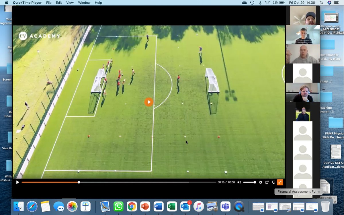 Gerard_Jones's tweet photo. Fantastic experience presenting recently on the @CVAcademy #CVCommunityConversations around my topic #PracticeIsSearch: looking into the detail around practice design, scanning/searching 👀 and the influence on feedback. ⚽️🧠

Loved how interactive and engaging it was 🙂 https://t.co/4lqZQ1V5xP