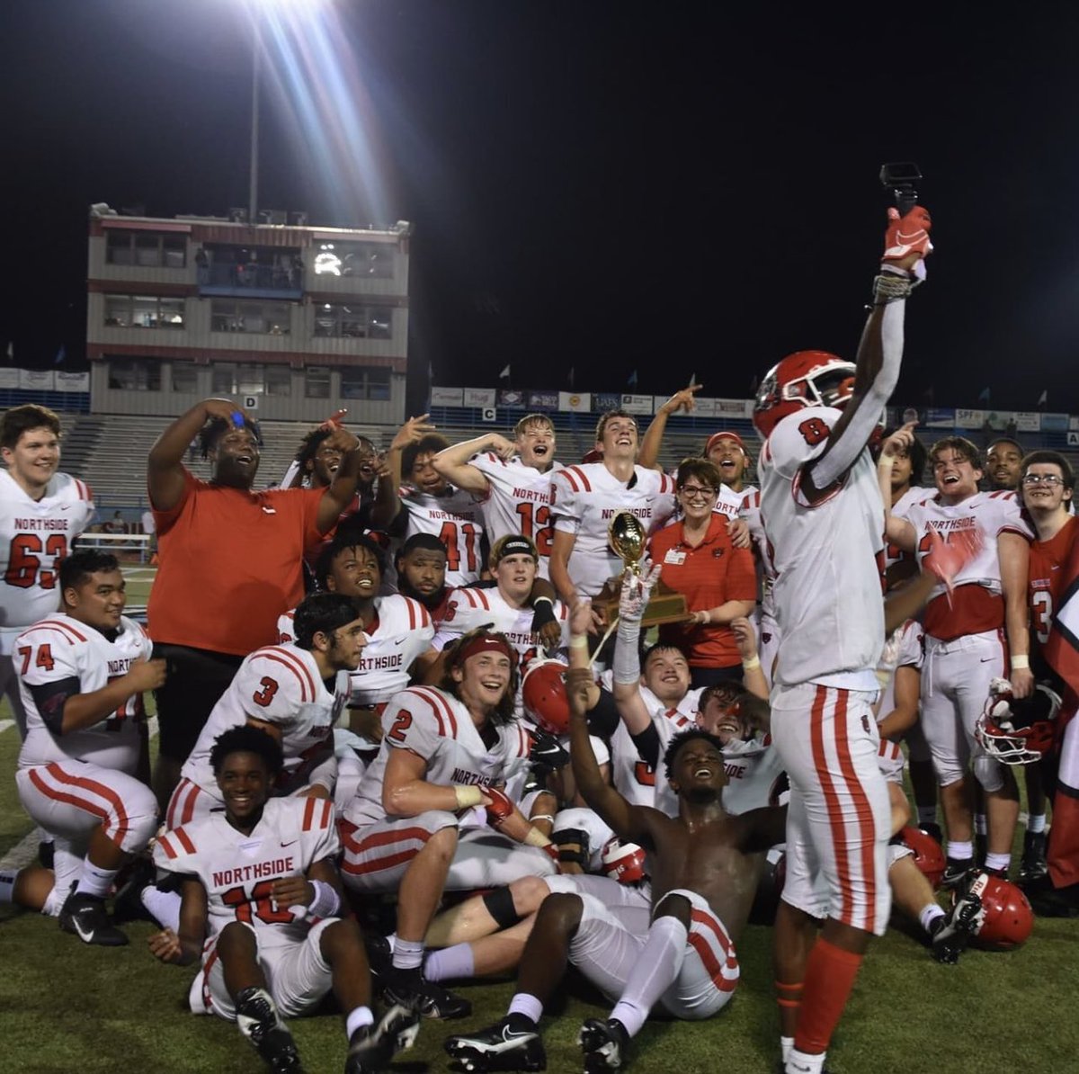 Senior night vs. Cabot!! Student section theme: Halloween🎃