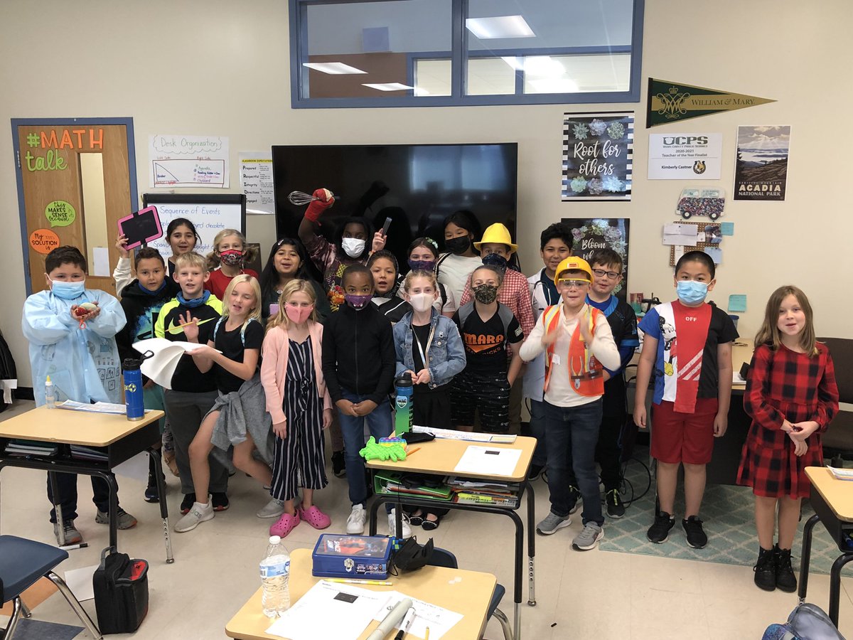 KimberlyCastner's tweet photo. Happy Career Day from #castnerkids! So excited to see scientists, teachers, gymnastic coach, designer, baker, rancher, construction workers, professional sports players, pediatrician, professor, and me!!!! @StallingsESNC @UCPSNC @AGHoulihan https://t.co/celXrlsBCU