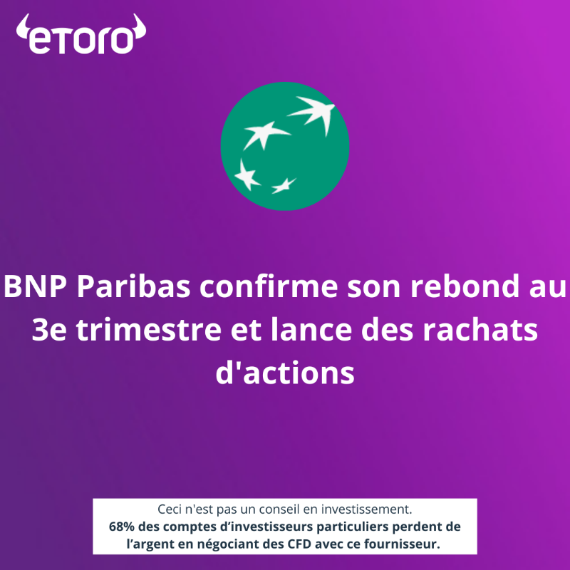 eToroFr's tweet photo. Suivez de près l'évolution des marchés avec @eToroFr ! #lepointdujour