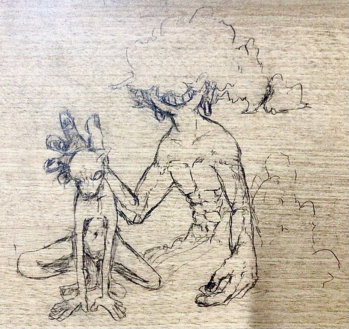 ハロウィンの絵です嘘です 