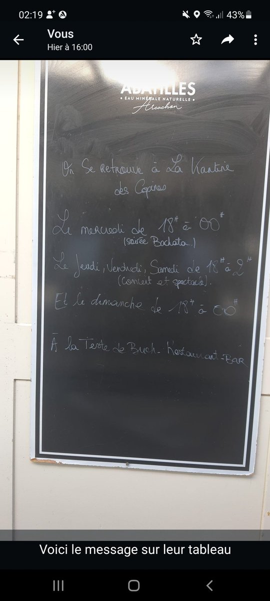 DeQuietude's tweet photo. Que fais la mairie pour faire respecter la convention? Malgré de nombreux témoignages &amp; courriers RIEN !La buvette est toujours fermée depuis le début des vacances scolaires, pire,  elle se moque ouvertement des familles et des riverains, les invitant à sa Kantine à La Teste ! https://t.co/XgQK3QaG1X
