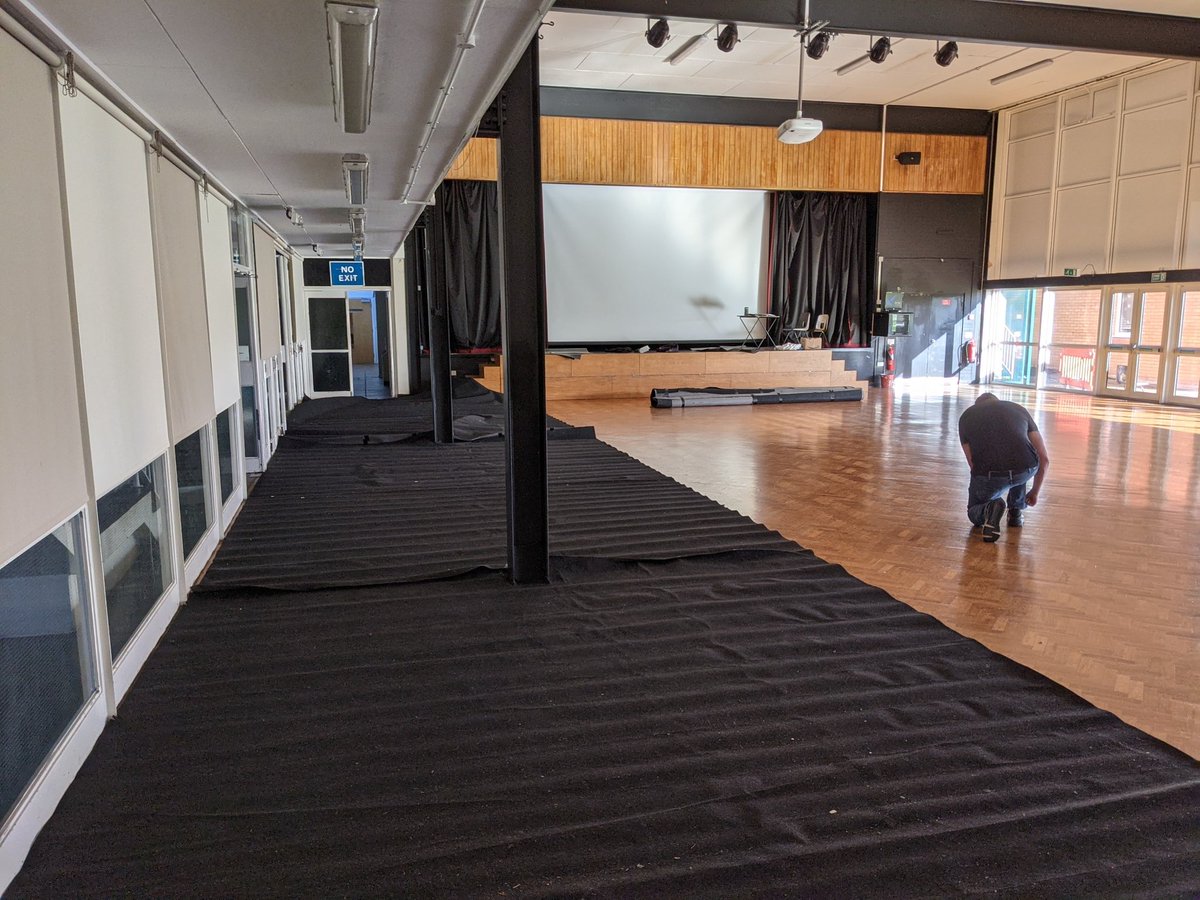 WychavonFoB's tweet photo. The Championship Section hall takes shape... #wych2021 https://t.co/vYwy1meO9L
