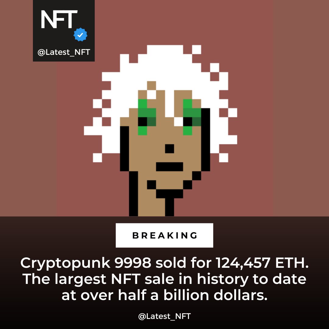nft_latest's tweet photo. Follow @Latest_NFT for more updates on NFT

#nft #nftart #nftartist #nftcollector #nftcommunity #nftartwork #nftnews #nftstories #nftmarketplace #nftcollectibles #latestnft https://t.co/TPMjDGkVDD