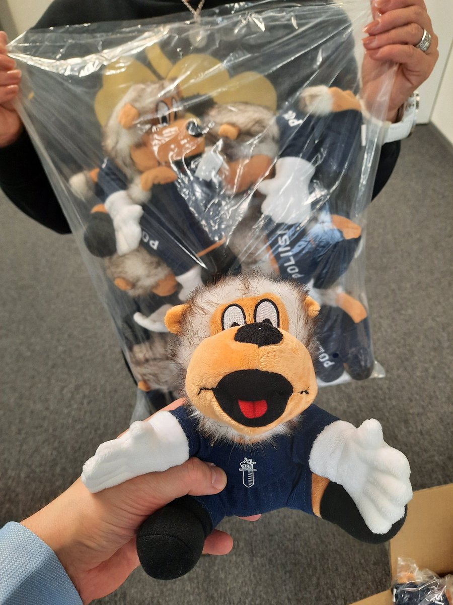 Otamme kokeiluun pienen erän niin sanottuja kriisinalleja. Poliisi voi ojentaa nallen esimerkiksi liikenneonnettomuudessa mukana olleelle lapselle.

Maailmalta on jo kokemuksia, että tällainen nalle voi rauhoittaa lasta onnettomuuden tai kriisin hetkellä.

#poliisi #liikenne