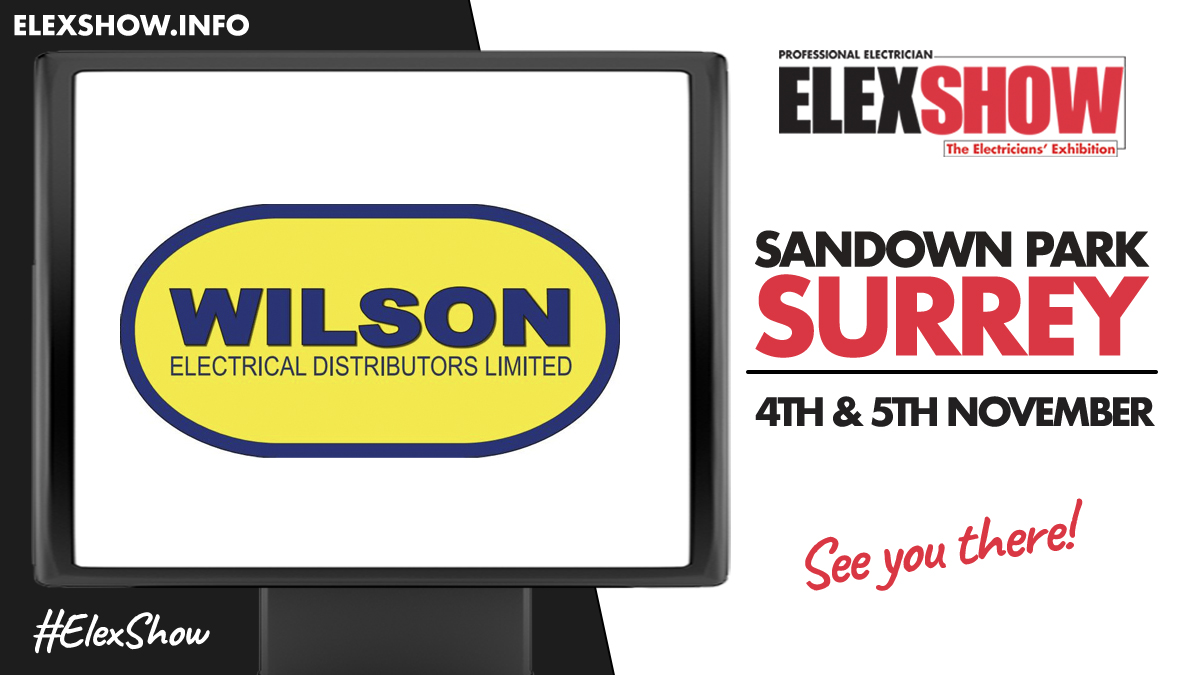 Elexshow's tweet photo. Who's excited for #Elexshow? Join us at @Sandownpark to speak to the @WilsonElecDist team! 👍

Wilson Electrical are an independent Electrical Wholesaler. 

Registration is free, why not grab yourself a ticket at https://t.co/YyiM24jYwE https://t.co/6SczR0UMwN