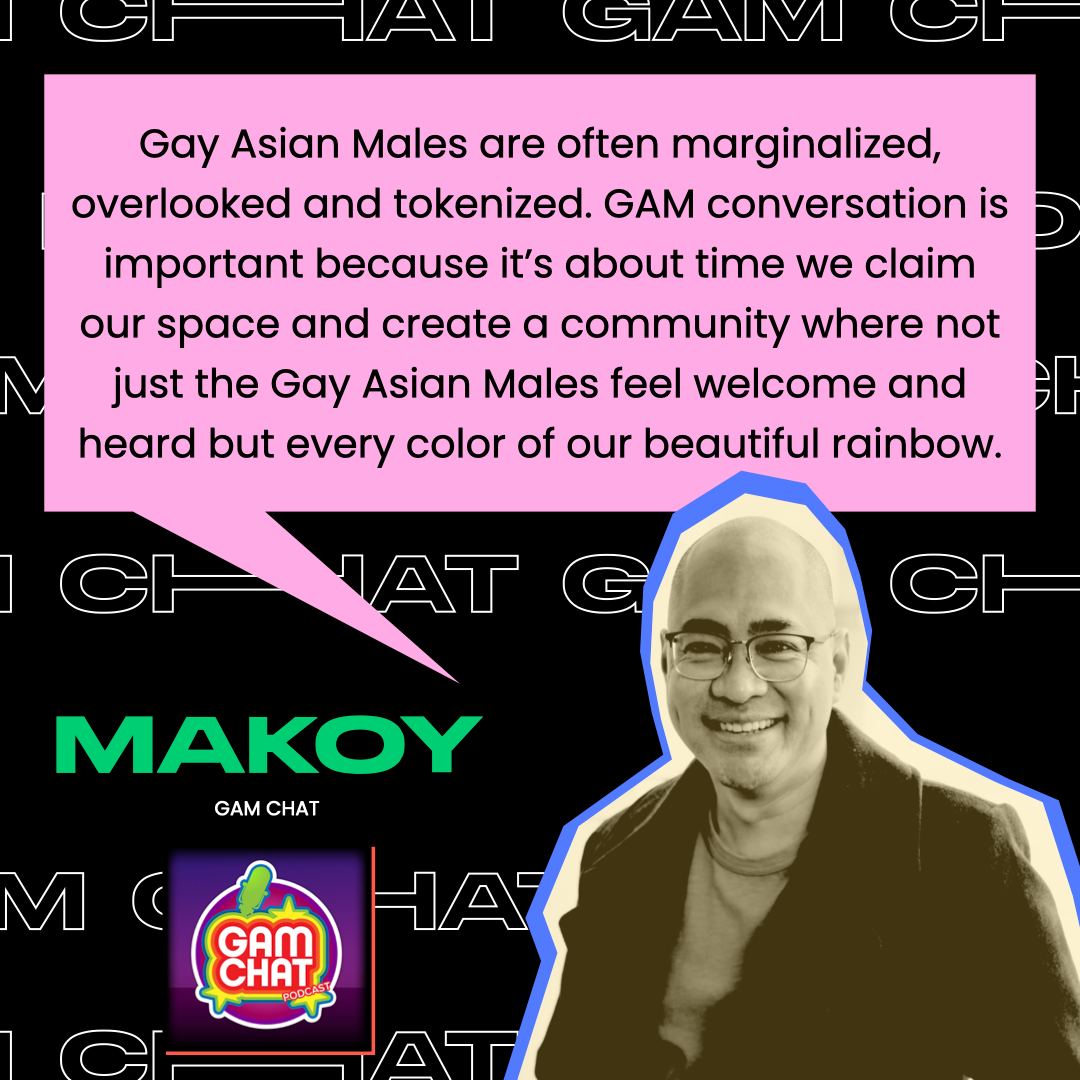 TheBunkPH's tweet photo. Kung hindi ka pa nakikinig ng @GAMChatPodcast, eto na ang sign mo courtesy of @mclemente07. 🏳️‍🌈

#StreamGAMChatPodcast
#HelloBunkmates https://t.co/37UYCDRd1y